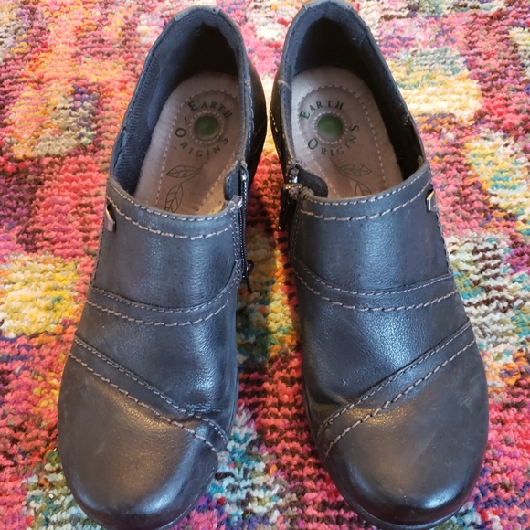 Earth Origins Shoes - Earth Origins black leather comfort shoe sz 7.5